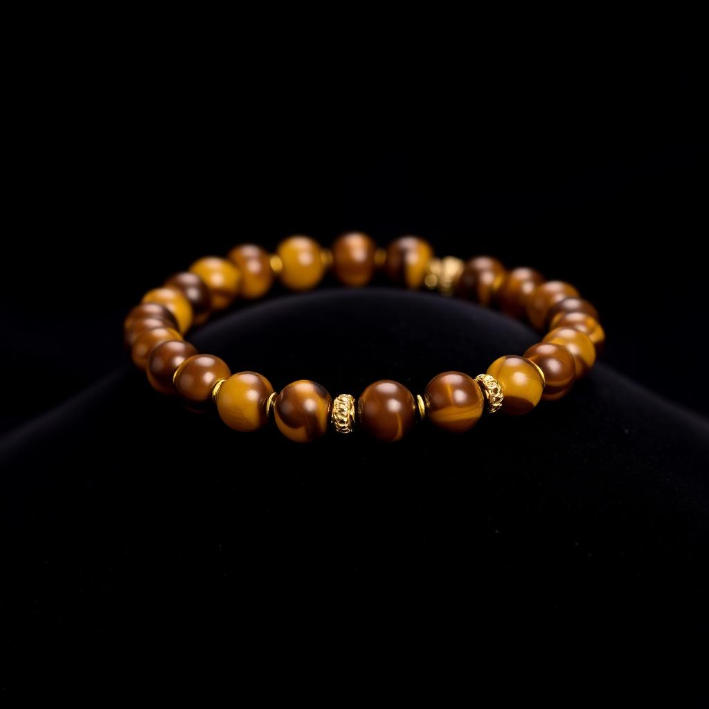 Ketu — Life Path 7 numerology bracelet — Tiger's Eye & Cat's Eye